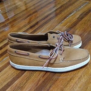 G H Bass Oudoor Leather Boat Shie Loafer - 8.5